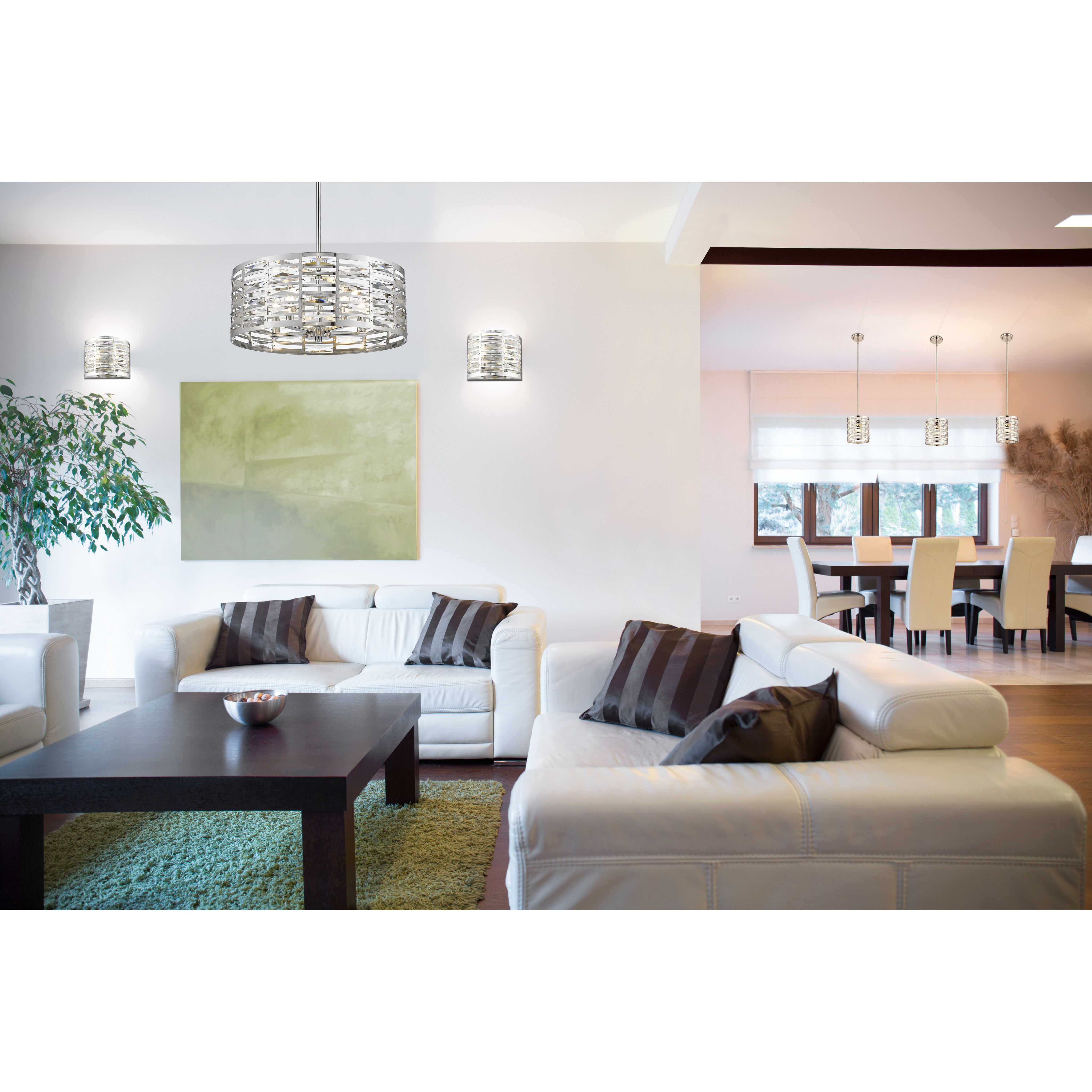 Cronise 2 Light 9.75 inch Chrome Wall Sconce Wall Light