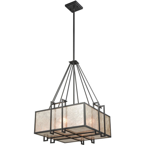 Stasis 4 Light 23 inch Oil Rubbed Bronze Chandelier Ceiling Light