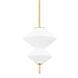 Barrow LED 15 inch Aged Brass Pendant Ceiling Light