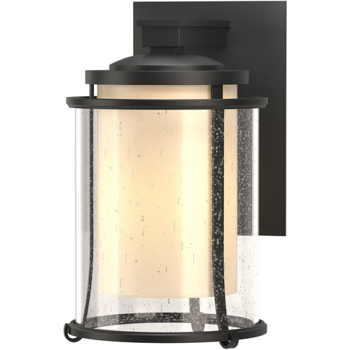 Meridian 1 Light 12.7 inch Coastal Black Outdoor Sconce