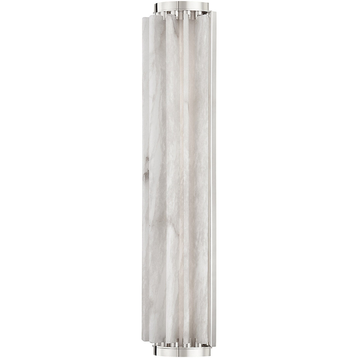 Hillside LED 6 inch Polished Nickel ADA Wall Sconce Wall Light