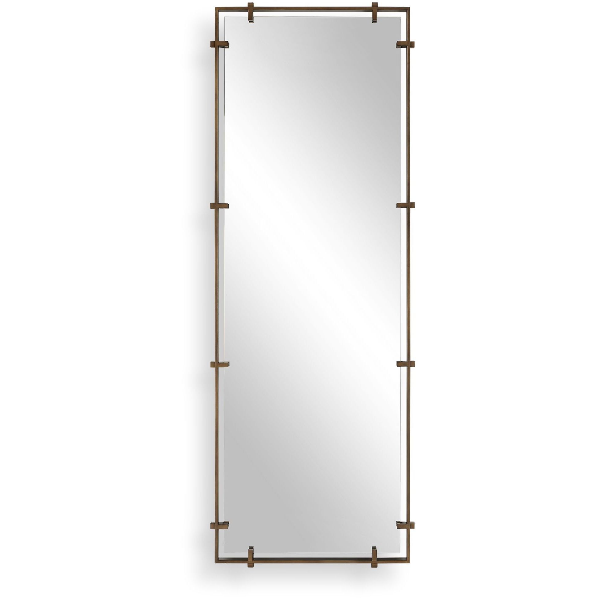 Hann 74.75 X 27.13 inch Dark Bronze Full Length Mirror