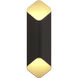 Ako LED 5.12 inch Matte Black ADA Interior Wall Light