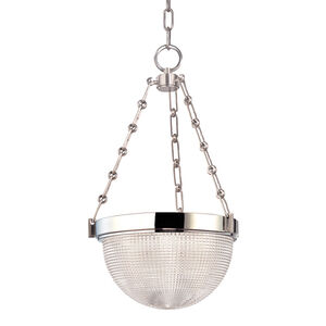 Winfield 2 Light 13 inch Polished Nickel Pendant Ceiling Light