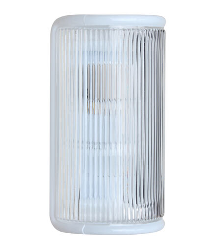 3079 Series 1 Light 10 inch White Outdoor Sconce, Costaluz