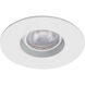 Ocularc LED White Recessed Lighting in Flood, 3000K, Round