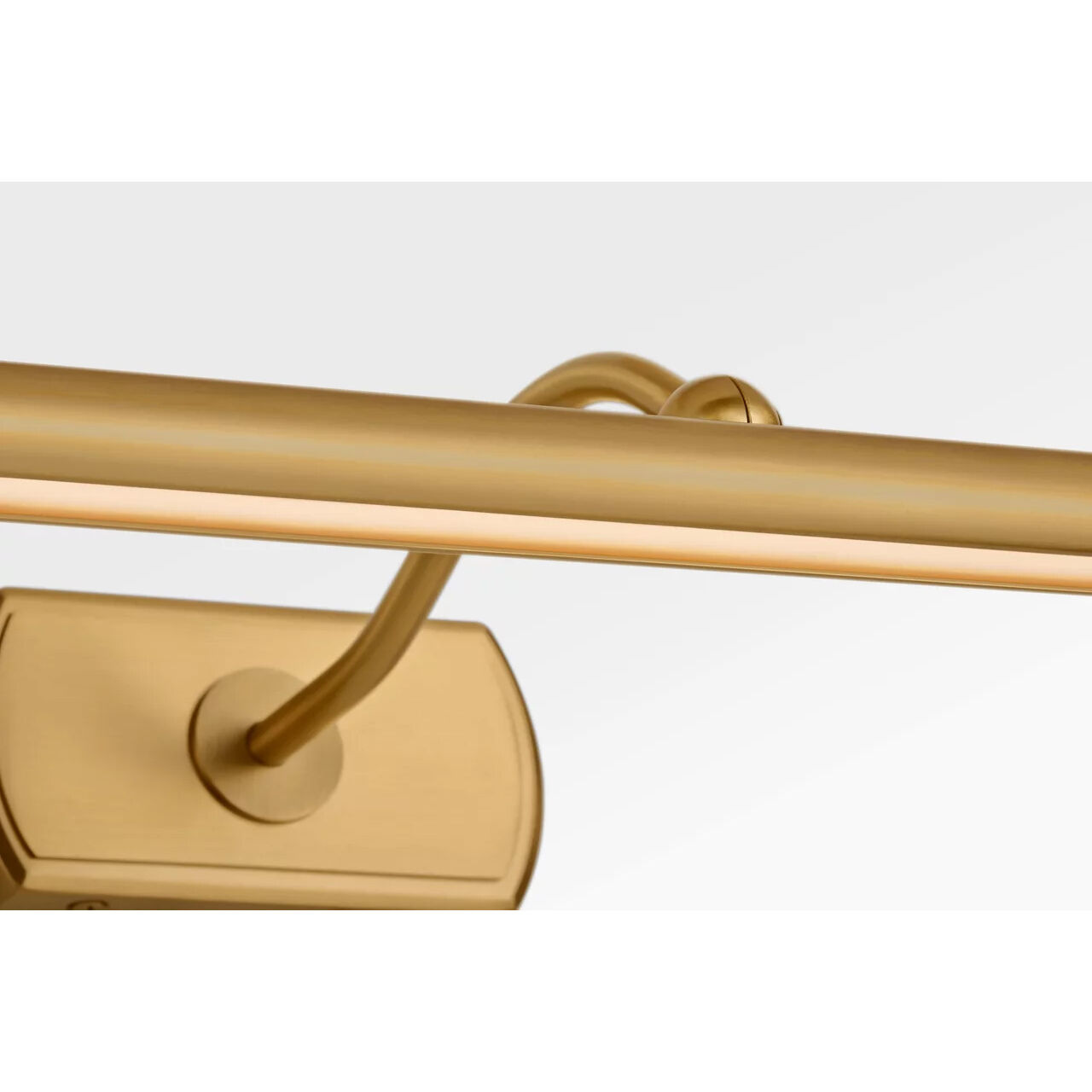 C&M by Chapman & Myers Lamont 12 watt 30 inch Burnished Brass Picture Light Wall Light