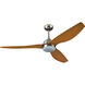 Madison 52 inch Brushed Nickel Ceiling Fan
