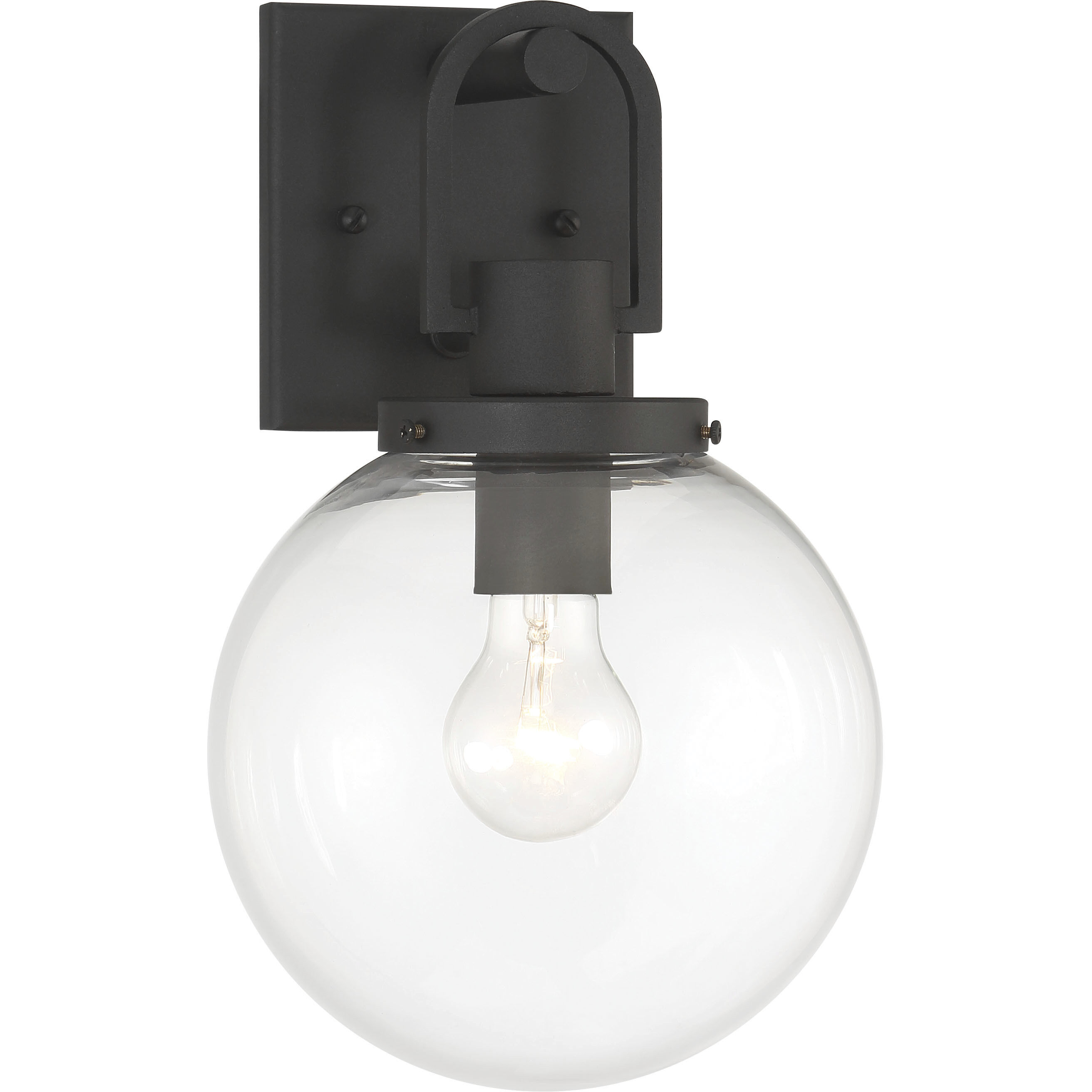 Wenston Outdoor Wall Mount in Sand Coal, Great Outdoors