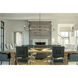 Willow 6 Light 59.4 inch Dark Smoke Chandelier Ceiling Light, Large