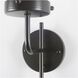 Bougeoir 4 inch Black Wall Sconce Wall Light