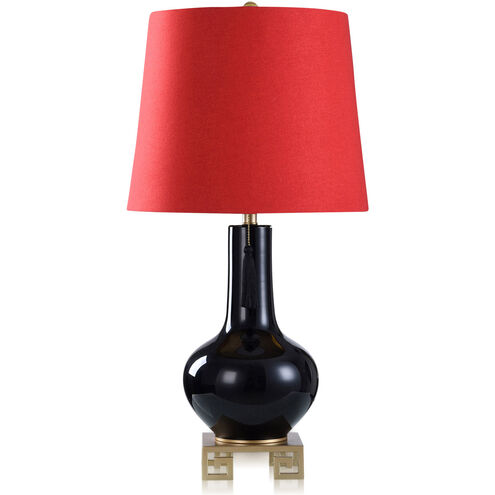 Dann Foley 31 inch 100.00 watt Black and Gold Table Lamp Portable Light