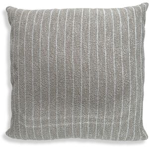 Involve 20 inch Putty and Cream Outdoor Pillow