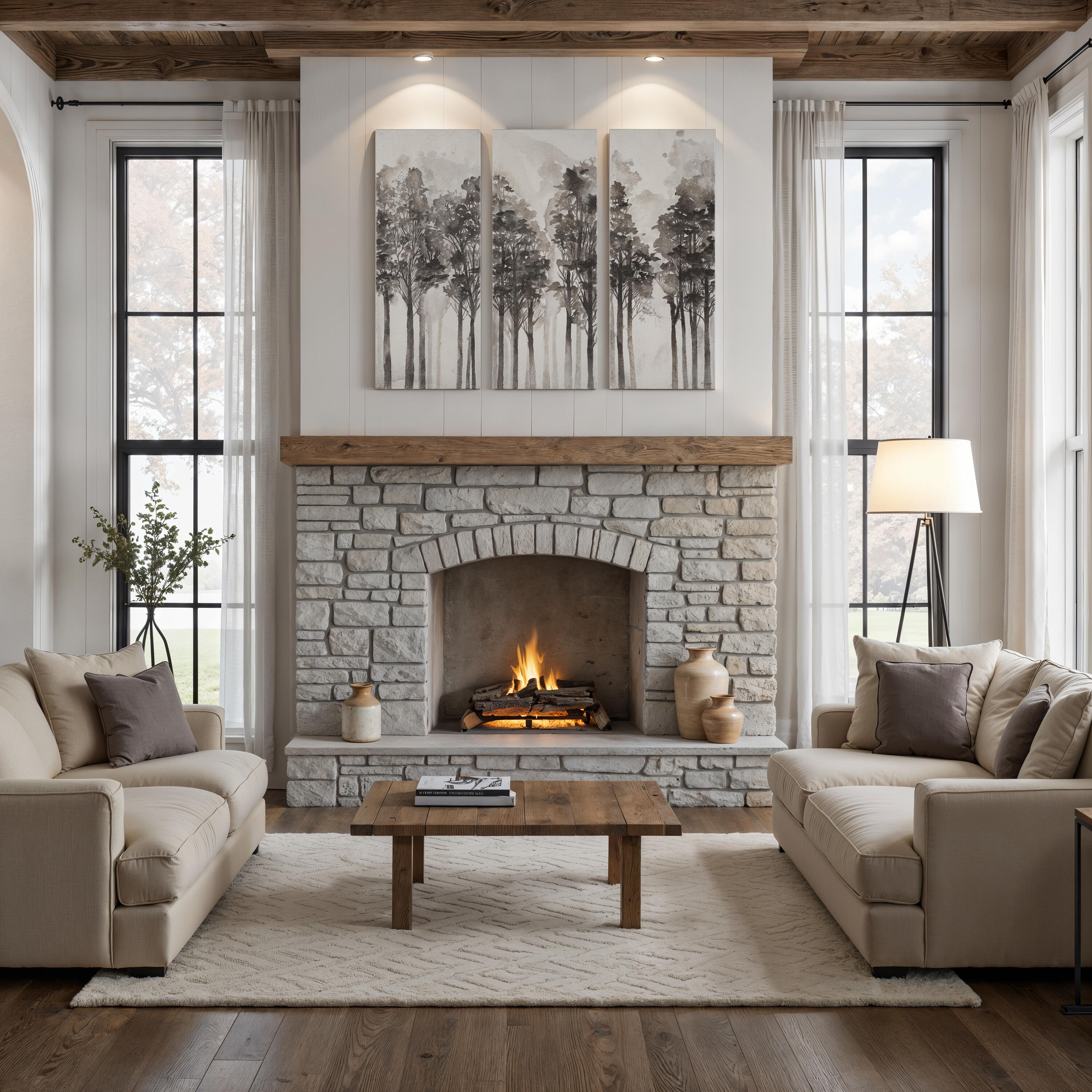 Branching Out Canvas Art, Set of 3