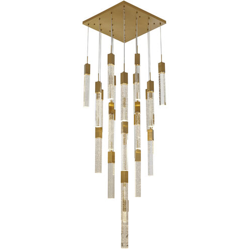 Canada 25 Light 28 inch Gold Chandelier Ceiling Light