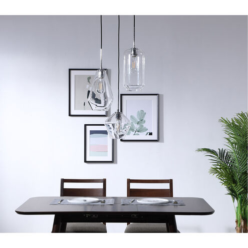 Rochester 3 Light 17 inch Chrome Pendant Ceiling Light