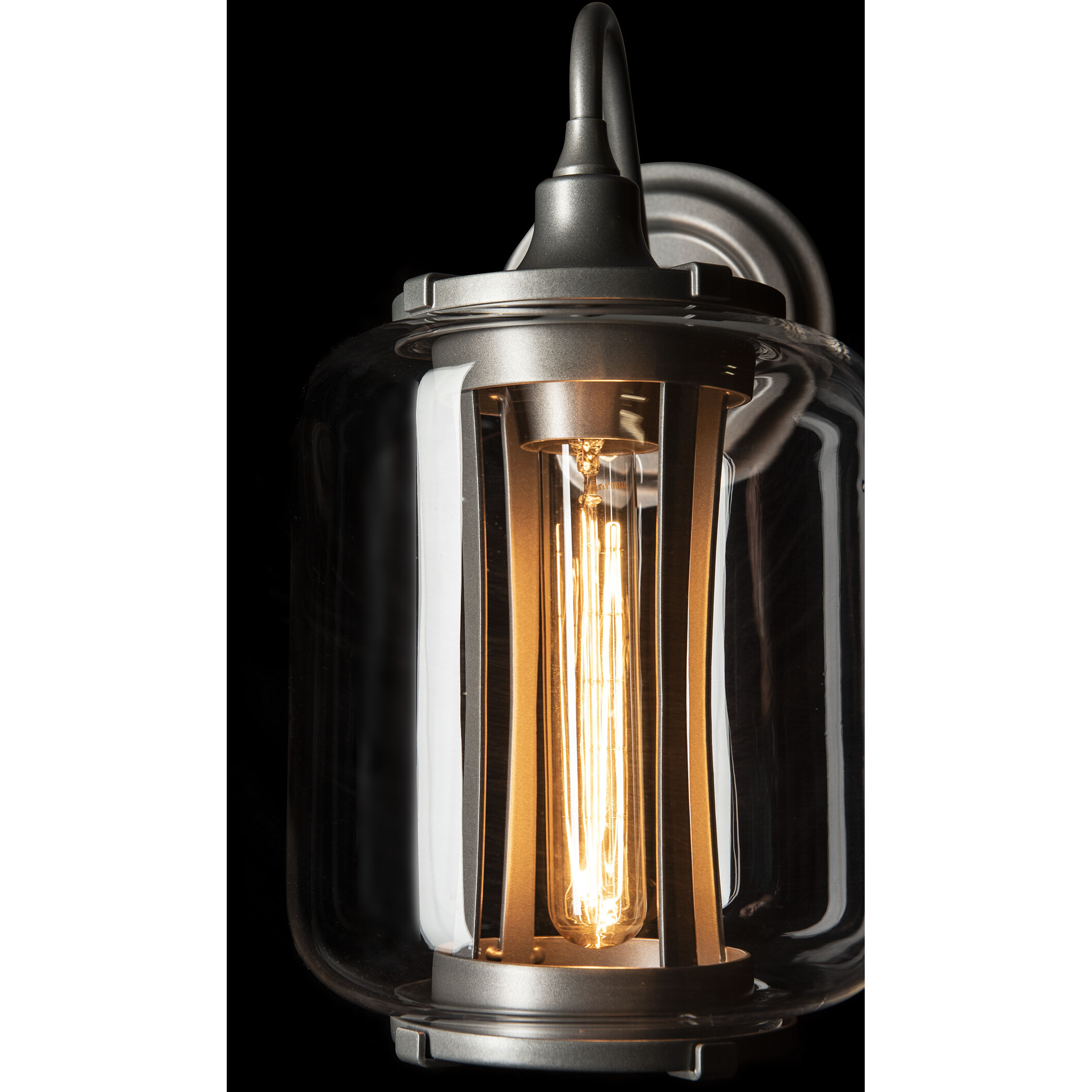 Fairwinds 1 Light 12.4 inch Coastal Burnished Steel Outdoor Sconce