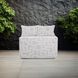 Syros Universal Fog Outdoor Bench
