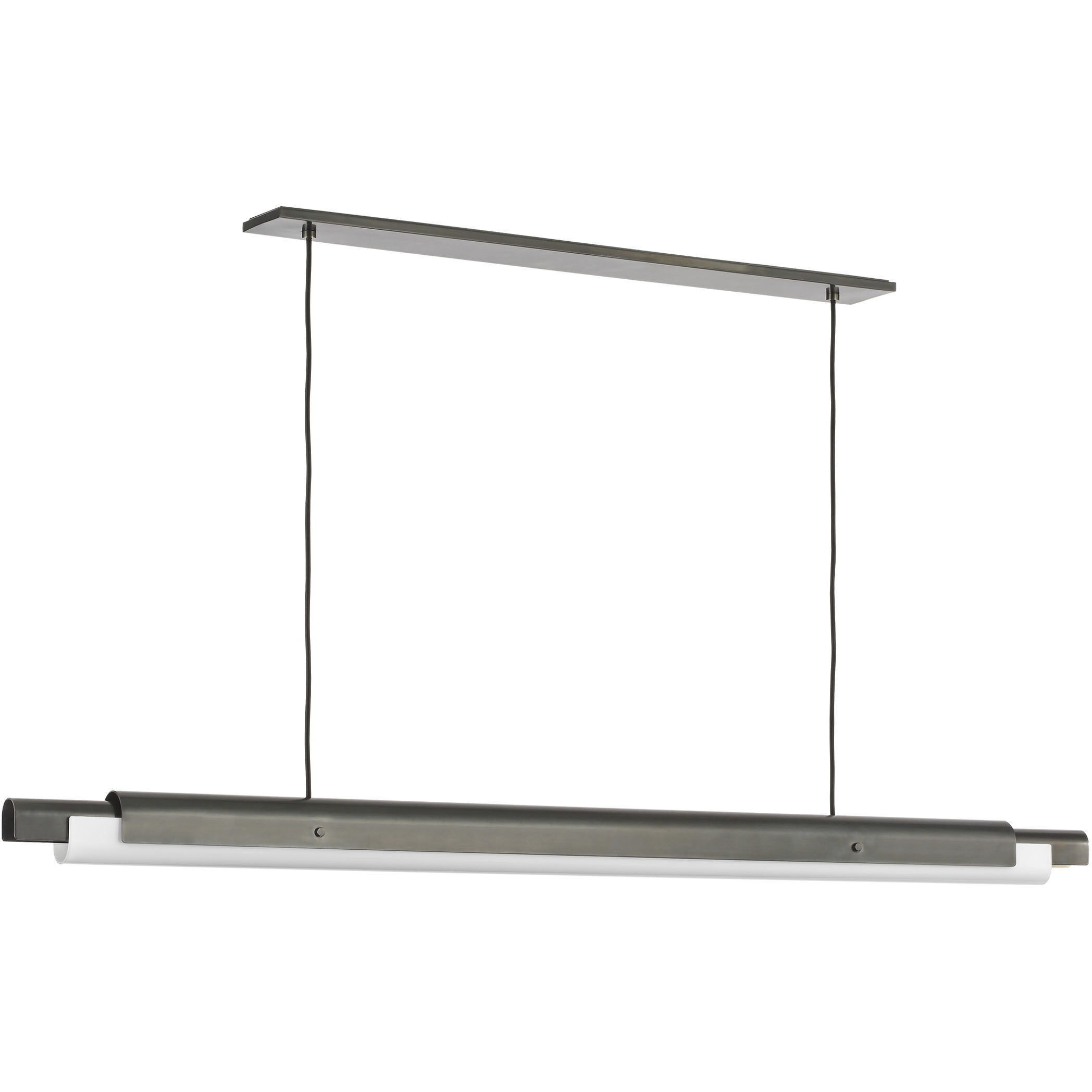 Avroko Ambrose Linear Chandelier Ceiling Light in Bronze