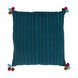 Dhaka 22 X 22 inch Teal Pillow Kit, Square