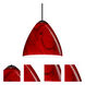 Mia 1 Light Black Cord Pendant Ceiling Light
