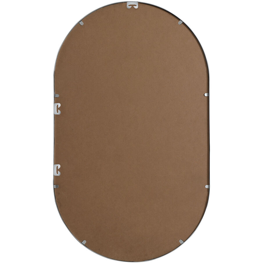 Asha 40 X 24 inch Silver Mirror in 24 x 40