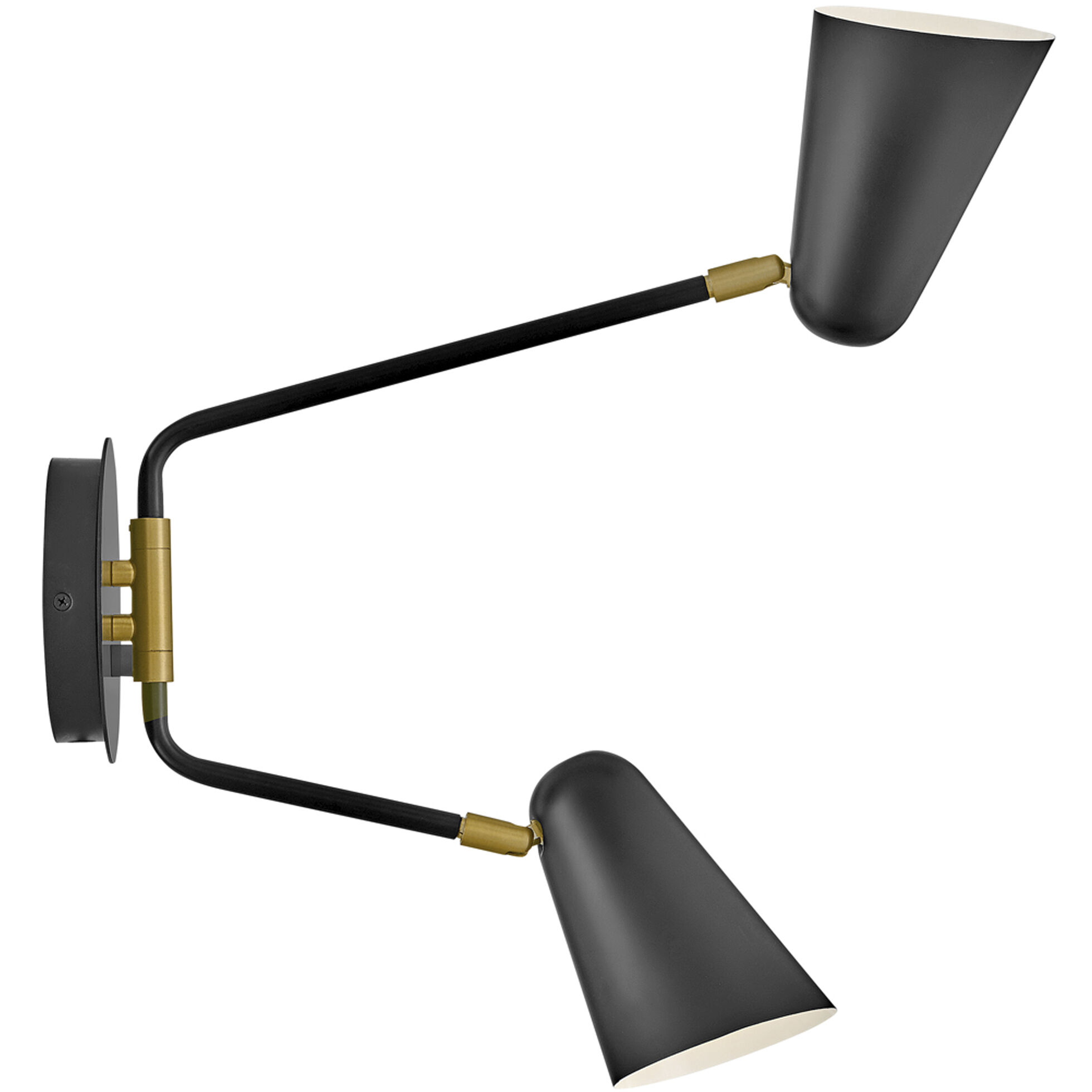Birdie LED 22.75 inch Black Sconce Wall Light