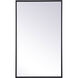 Wyn 28 X 17 inch Black Medicine Cabinet