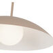 Regent Pendant Ceiling Light in Peach