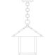 Timber Ridge 1 Light 12 inch Raw Copper Pendant Ceiling Light in Cream, Palm Tree Filigree