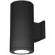 Tube Arch LED 4.88 inch Black Sconce Wall Light in 3500K