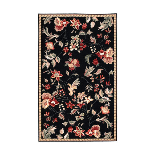 Flor 48 X 30 inch Black/Burgundy/Wheat/Beige/Camel/Dark Brown/Tan Rugs, Wool