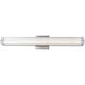 Macie LED 24 inch Chrome Bath Vanity Light Wall Light