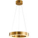 Canada LED 16 inch Gold Chandelier Ceiling Light