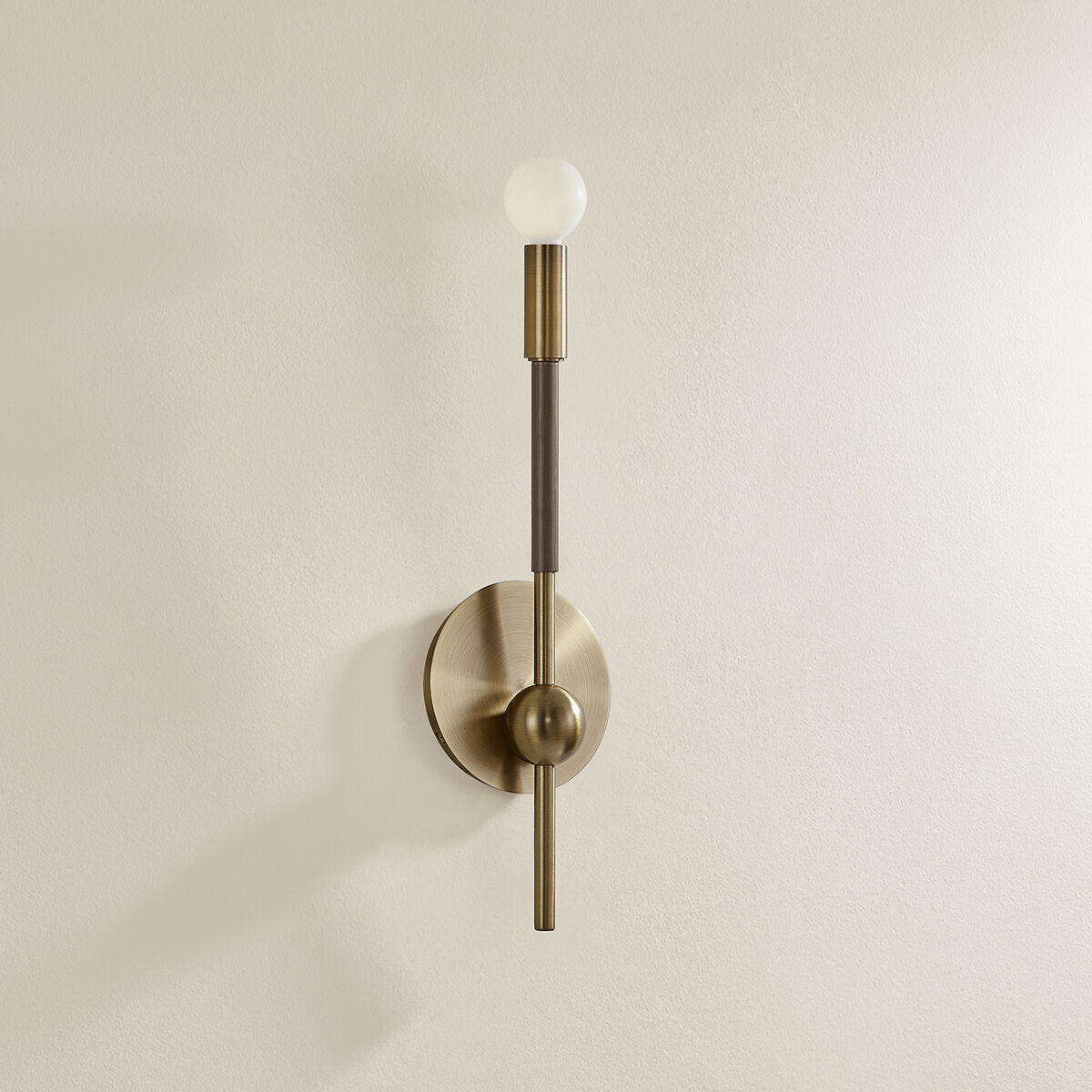 Obie 1 Light 5 inch Patina Brass/Bronze ADA Wall Sconce Wall Light