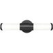 Warwick LED 18.5 inch Matte Black Bath Vanity Wall Light