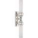 Wilcox 2 Light 5 inch Polished Nickel Bath Wall Sconce Wall Light