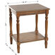 Sybil 24 X 19.5 inch Honeynut End/Side Table