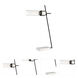 Tomlin 28.25 inch 40 watt Brushed Nickel Table Lamp Portable Light