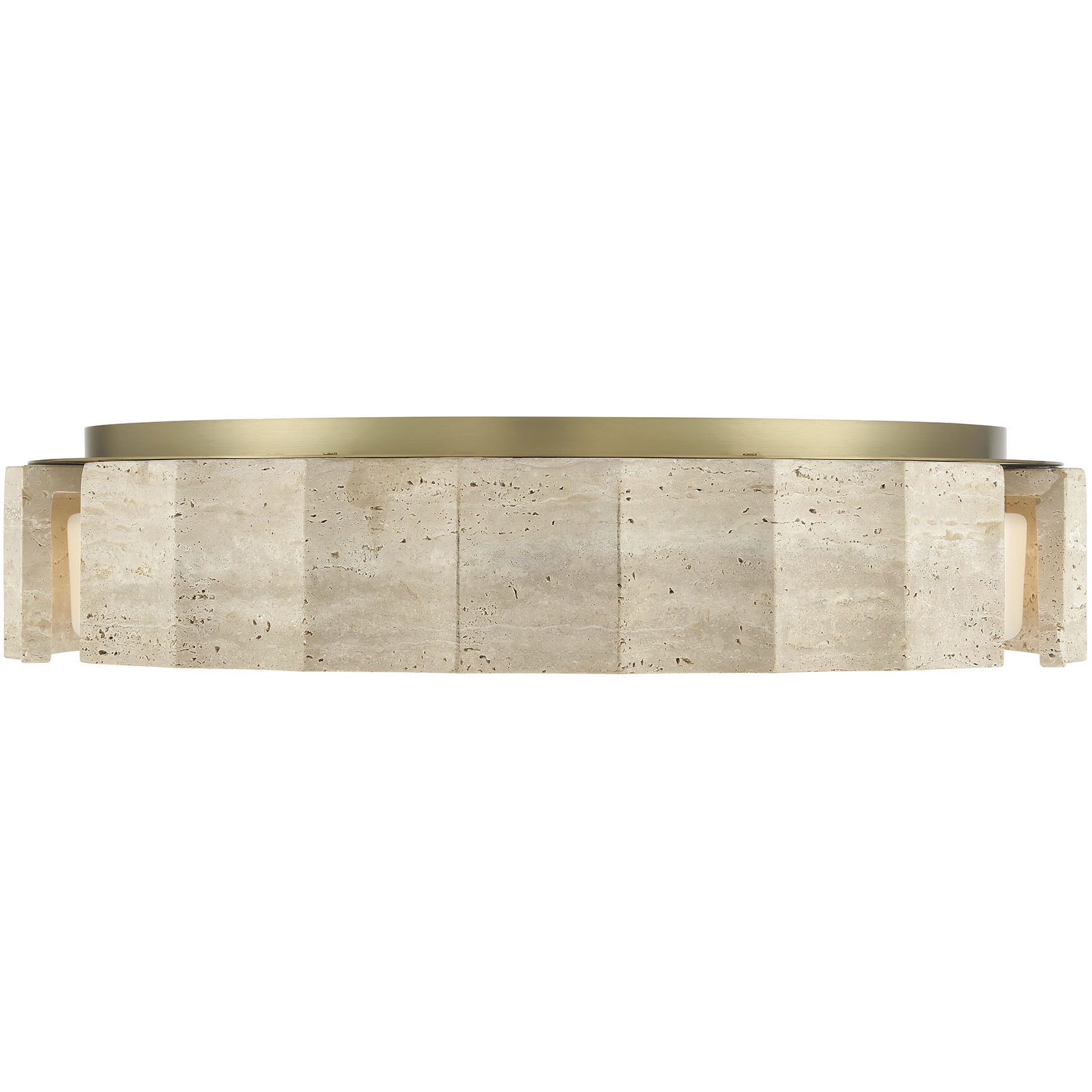 Roslington LED 23.75 inch Gold Flush Mount Ceiling Light