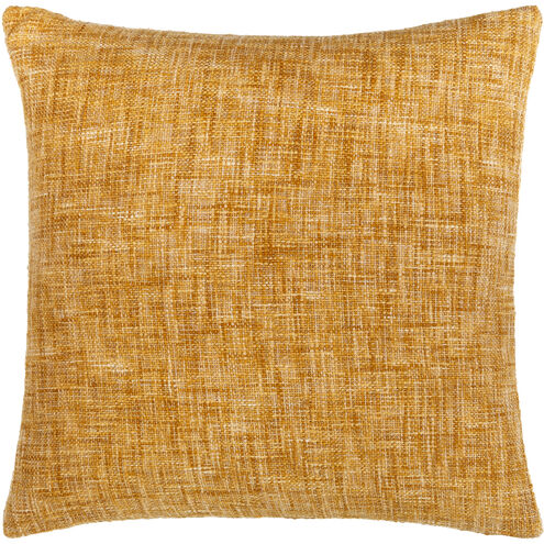 Ezequiel 22 X 22 inch Camel/Peach Accent Pillow