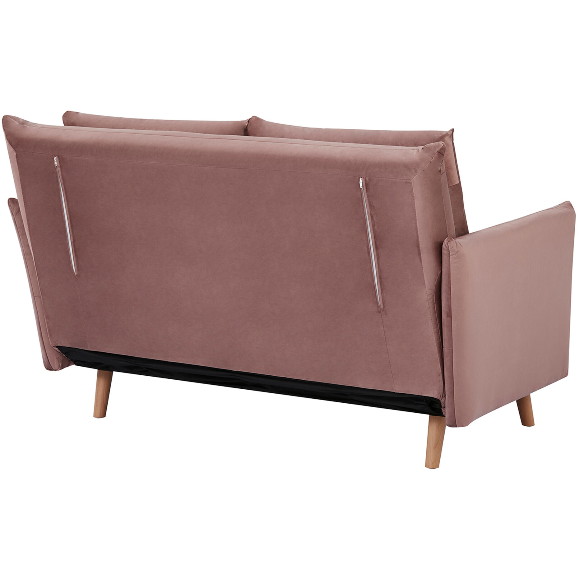 Dusty pink 2 seater sofa sales