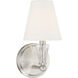 Stella 1 Light 5.5 inch Brushed Nickel Wall Sconce Wall Light