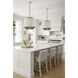 Phoenix LED 18.5 inch Gray and Black Single Pendant Ceiling Light