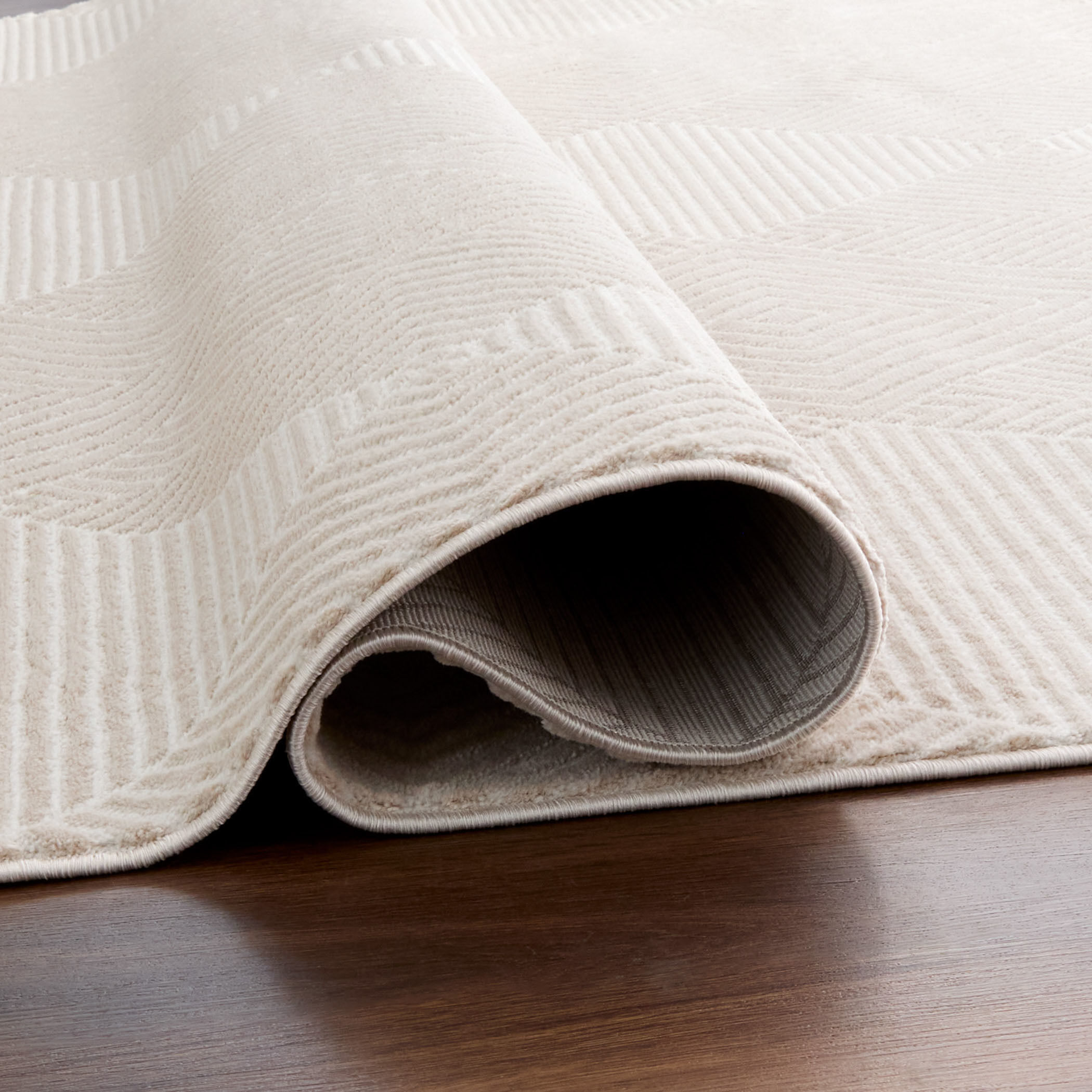 Timeless Luxe 130 X 94 inch Neutral Rug in 8 x 11