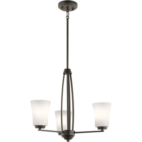 Tao 3 Light 21.75 inch Chandelier