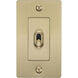 1G Toggle 120-277 Brass Light Switch