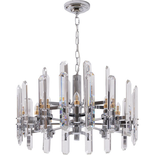 Canada 12 Light 26 inch Chrome Chandelier Ceiling Light