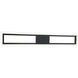 Valance 1 Light 30 inch Matte Black Wall Sconce Wall Light