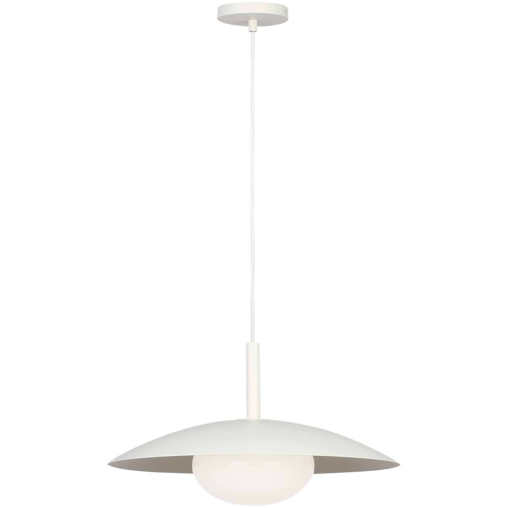 Mont LED 20 inch Matte White Pendant Ceiling Light
